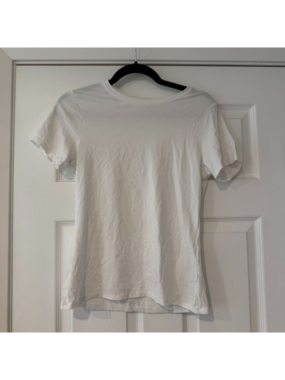 Nordstrom Pima Cotton Crewneck Short Sleeve White T Shirt Size Medium